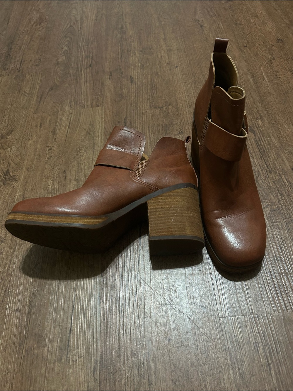 Korks Kari Block Heel Bootie by Kork-Ease.
